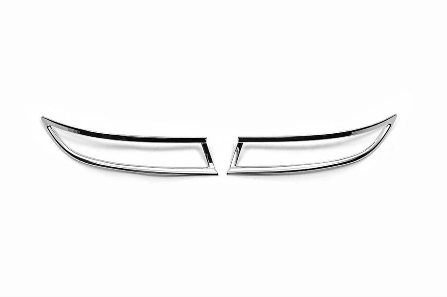 BMW X5 E70 2007-2013 Chrome Covers for Rear Fog Lights (2 pcs) Photo 2