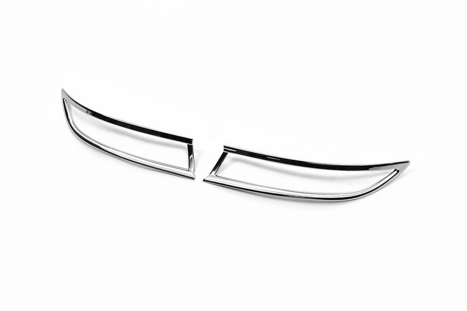 BMW X5 E70 2007-2013 Chrome Covers for Rear Fog Lights (2 pcs) Photo 3
