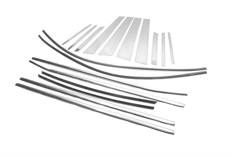 BMW X6 F16 2014-2019 Window Trim Set (18 pcs) Photo 3