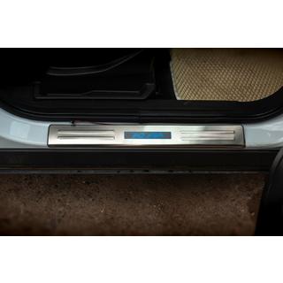 Libao LED Door Sill Plates (4 pcs, Stainless Steel) photo 2