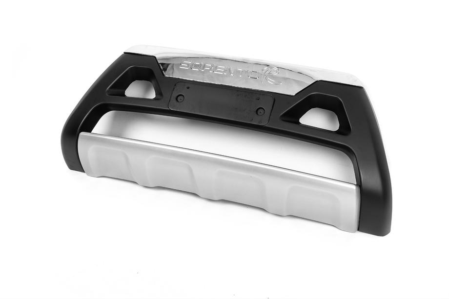Kia Sorento II XM 2009-2014 Front bumper lip (2013+) Photo 2