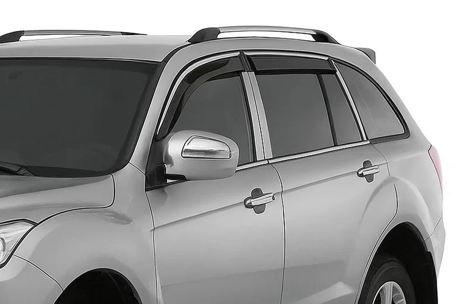 Lifan X60 2011- Window Deflectors (4 pcs, Libao) Image