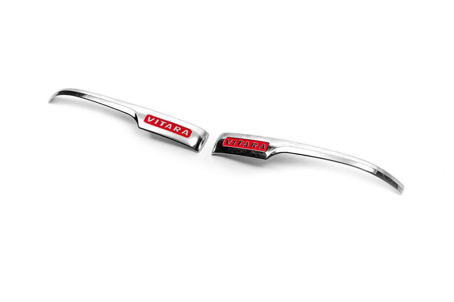 Suzuki Vitara 2015- Chrome Mirror Strips (ABS) Photo 4