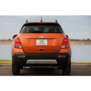 Rear fog light covers 2013-2016 (2 pcs, ABS) Chevrolet Trax 2012-2023 photo 1