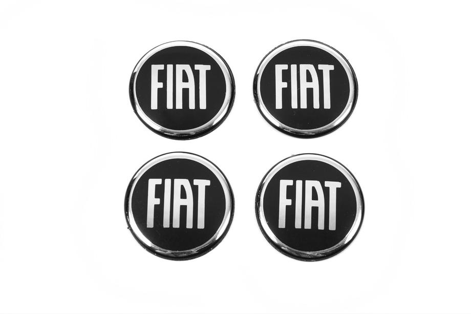 Fiat Stickers for wheel center caps 54mm (4pcs) Photo 1