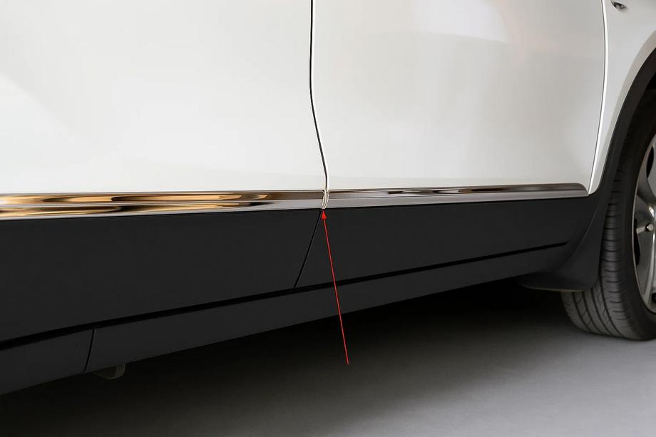 Opel Mokka 2012-2021 Door Moldings Libao (4 pcs, plastic) Photo 3