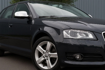 Audi A3 2003-2012 Mirror Covers 2010-2012 (2 pcs, Stainless Steel) photo 1