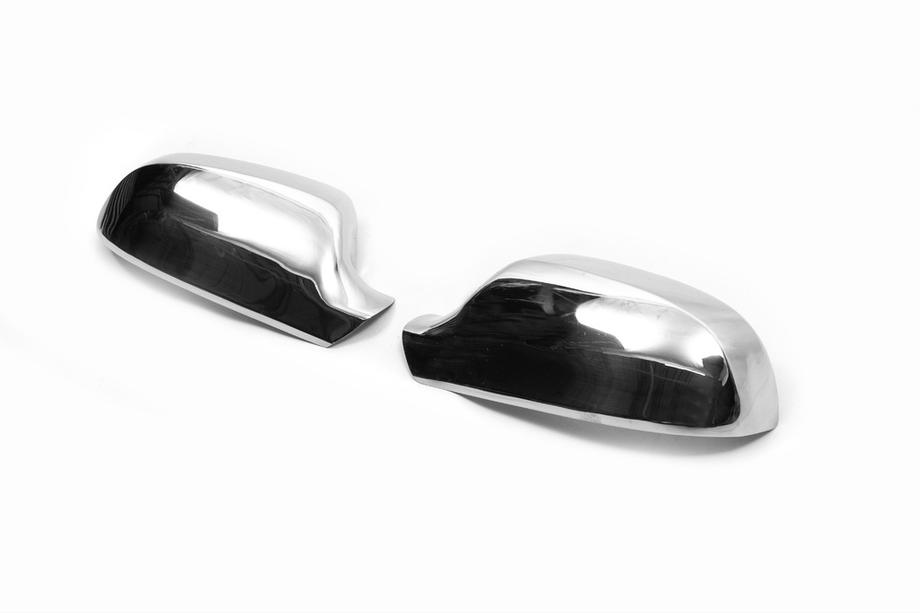 Audi A4 B8 2007-2015 Mirror Covers 2010-2015 (2 pcs, Stainless Steel) Photo 4