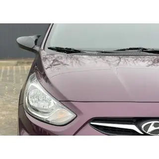 Mirror covers with turn signal cutout BMW-style (2 pcs) Hyundai Accent 2011-2017 photo 1
