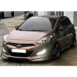 Mirror covers with turn signal cutout BMW-style (2 pcs) Hyundai I-30 2012-2017 photo 4