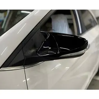 Mirror covers with turn signal cutout BMW-style (2 pcs) Hyundai I-30 2012-2017 photo 3