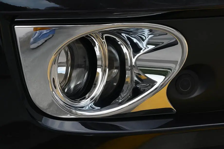 Geely Emgrand X7 2011- Chrome Fog Light Covers Libao (2 pcs, plastic) Photo 1