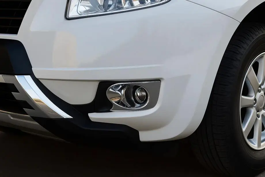 Geely Emgrand X7 2011- Chrome Fog Light Covers Libao (2 pcs, plastic) Photo 3