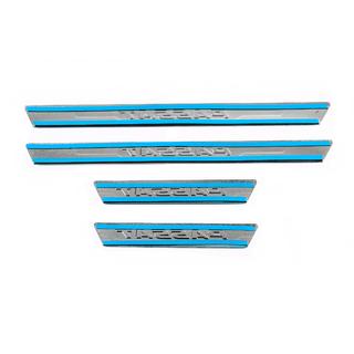 Door Sill Protectors Carmos V3 (4 pcs, Stainless Steel) Volkswagen Passat B8 2015-2023 photo 3