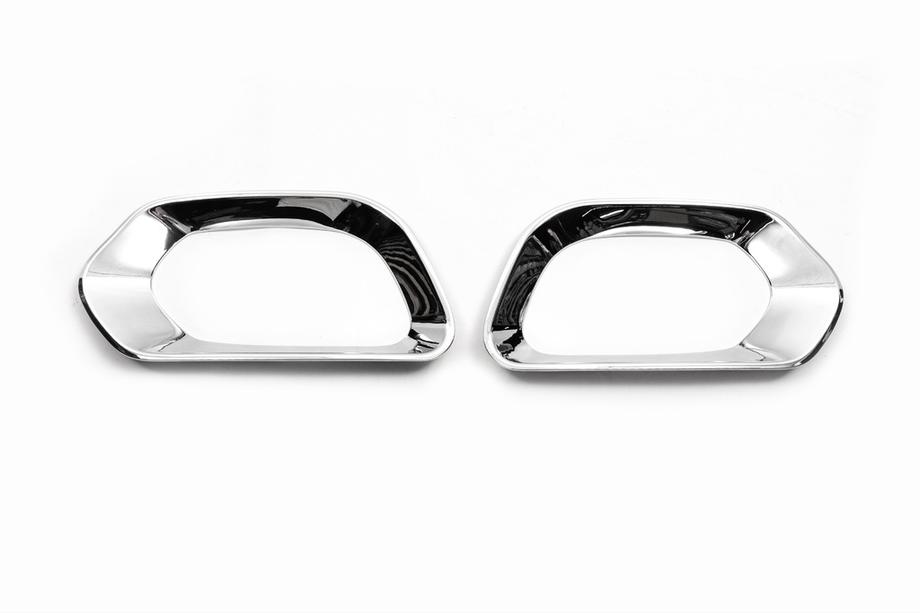 GreatWall Haval H6 2011- Chrome Fog Light Covers Libao 2012+ (2 pcs, plastic) Photo 3