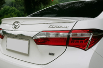 Toyota Corolla 2013-2019 Libao Spoiler (ABS Plastic) photo 1