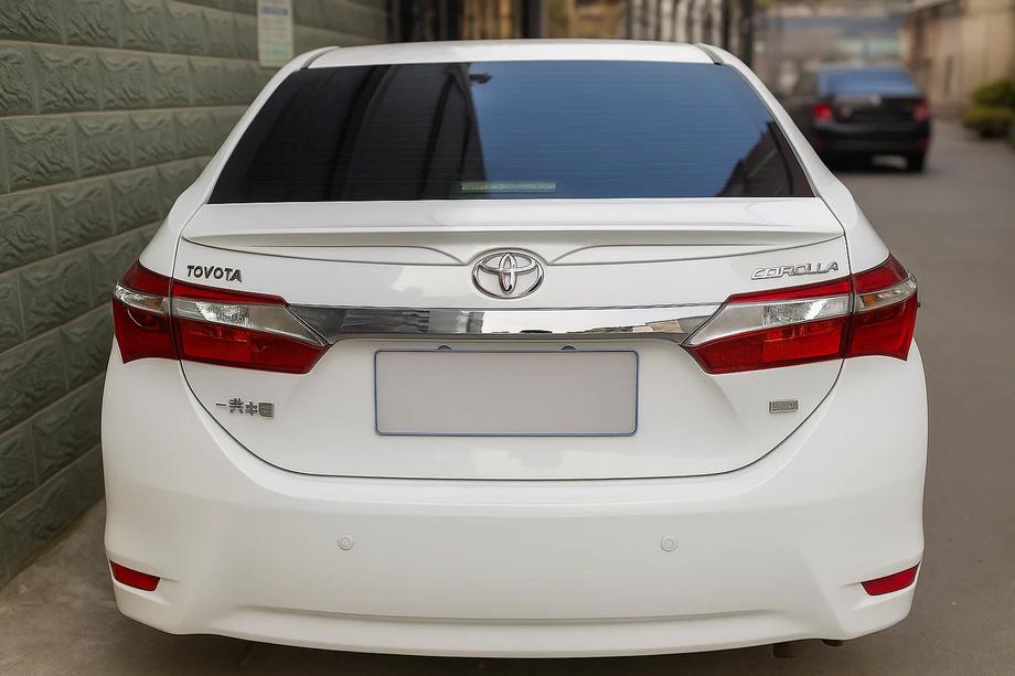 Toyota Corolla 2013-2019 Libao Spoiler (ABS Plastic) Photo 2