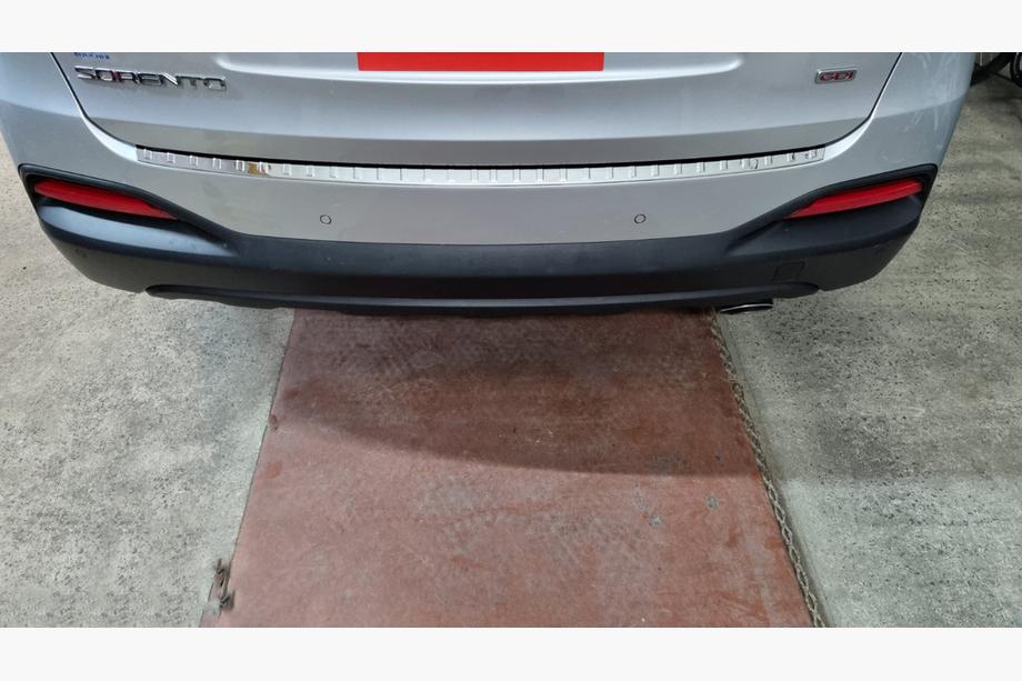 Kia Sorento III UM 2014-2020 Rear bumper protector stainless steel Photo 9