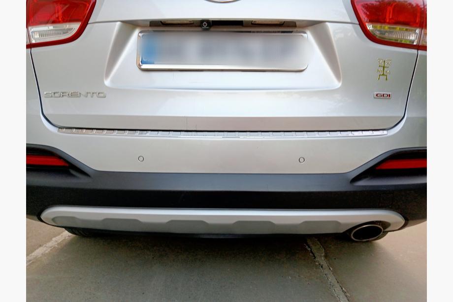 Kia Sorento III UM 2014-2020 Rear bumper protector stainless steel Photo 4