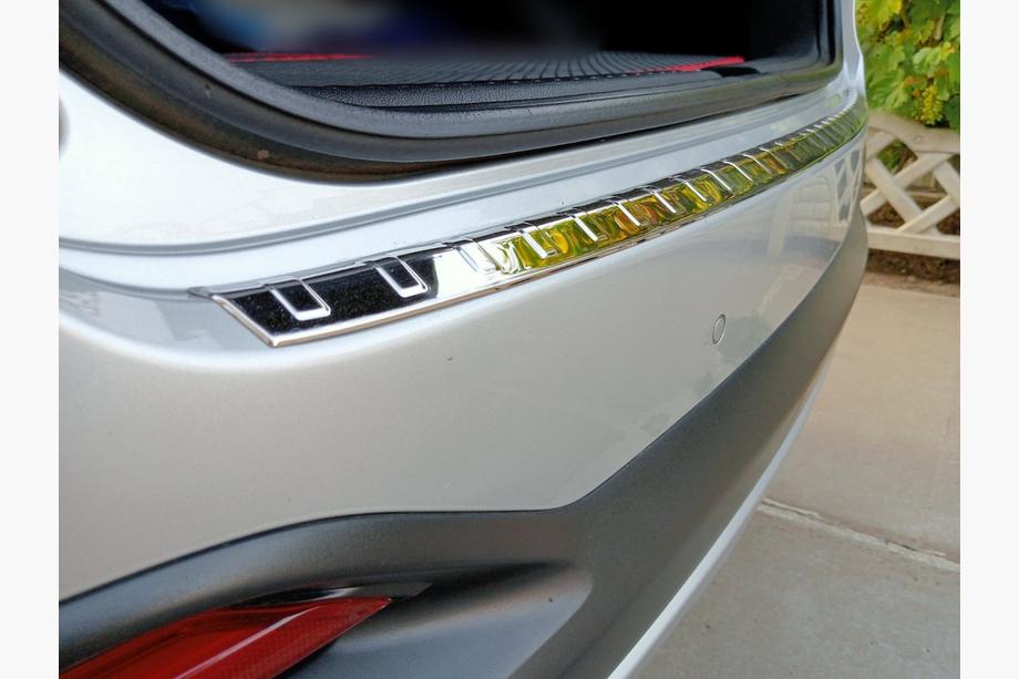 Kia Sorento III UM 2014-2020 Rear bumper protector stainless steel Photo 2