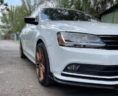 Universal Front Lip Niken Black (ABS) photo 7