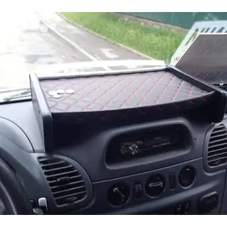 Dashboard Shelf (2000-2006, Black with Red Stitching) photo 1