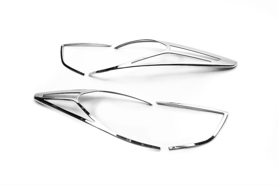 Hyundai IX-35 2010-2015 Chrome Tail Light Covers 2013-2015 (ABS) Photo 5