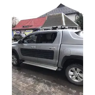 Roof rails with crossbars (2 pcs, Chrome) photo 3