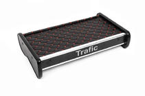 Renault Trafic 2001–2015 Dashboard Shelf (2001-2010, Black with Red Stitching) photo 1