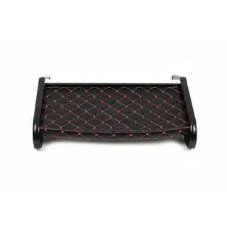 Dashboard Shelf (2010-2014, Black with Red Stitching) photo 4