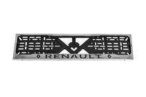Renault License Plate Frame Chrome Renault (1 pc, Stainless Steel) photo 1