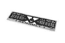 Renault License Plate Frame Chrome Renault (1 pc, Stainless Steel) photo 2