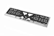 BMW License Plate Frame Chrome BMW (1 pc, Stainless Steel) photo 2