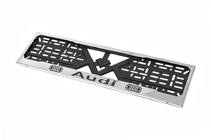 Audi License Plate Frame Chrome Audi (1 pc, Stainless Steel) photo 1