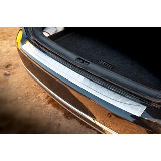 Rear bumper protector OmsaLine MAT (Sedan, stainless steel) photo 1