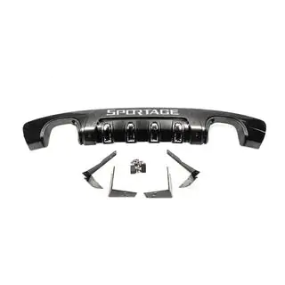 Rear bumper lip Libao (plastic) Kia Sportage 2004-2010 photo 2