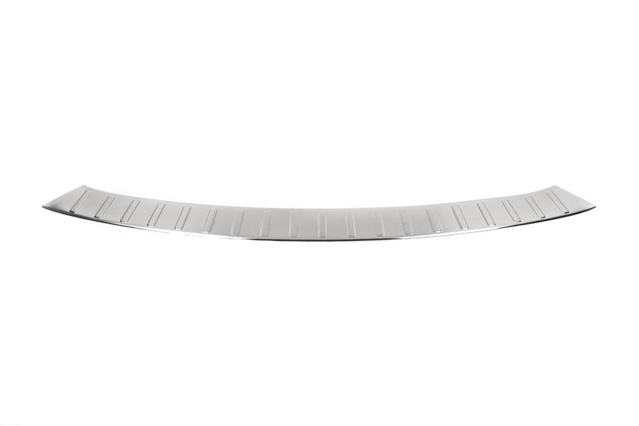Tesla Model X 2015- Rear bumper protector Carmos stainless steel Image
