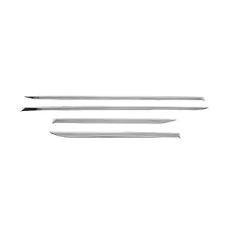 Door Molding Covers (4 pcs, Stainless Steel) photo 2