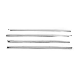 Door Mouldings Carmos for AllSpace (4 pcs, stainless steel) Volkswagen Tiguan 2016-2023 photo 2