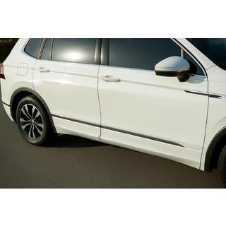 Carmos Door Mouldings (4 pcs, Stainless Steel) Volkswagen Tiguan 2016-2023 photo 4
