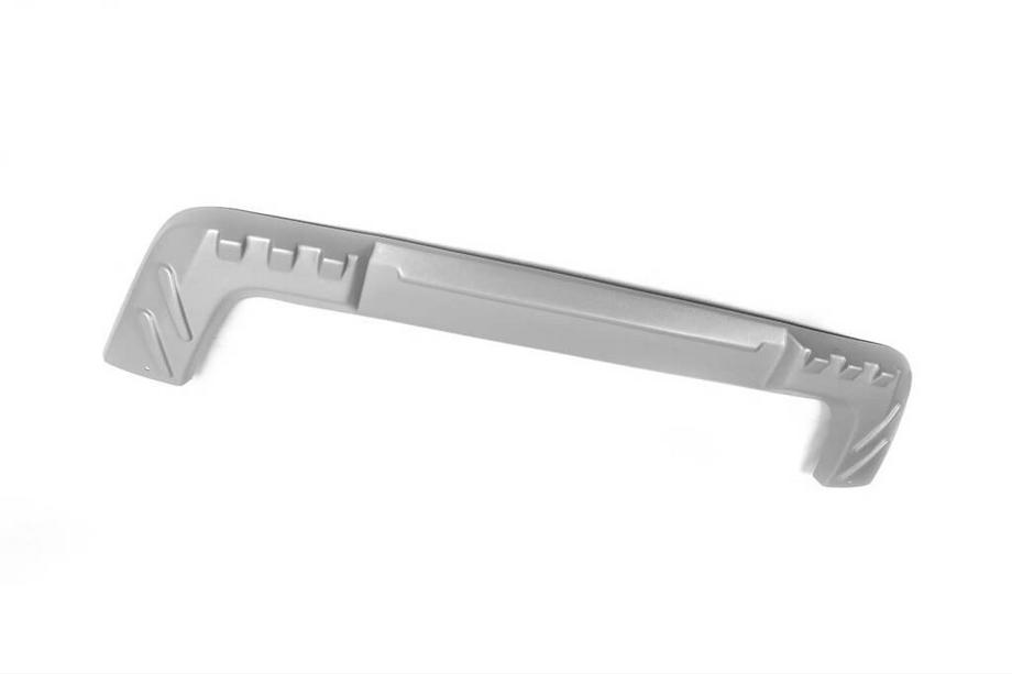 Dacia Duster 2008-2018 Front bumper lip U-type (ABS, gray) Photo 2