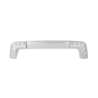 Front bumper lip U-type (ABS, gray) photo 1