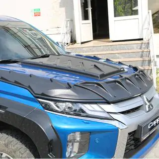 Hood Scoop Cover Set DRAGON (2019+, 3 pcs) Mitsubishi L200 2015-2024 photo 1