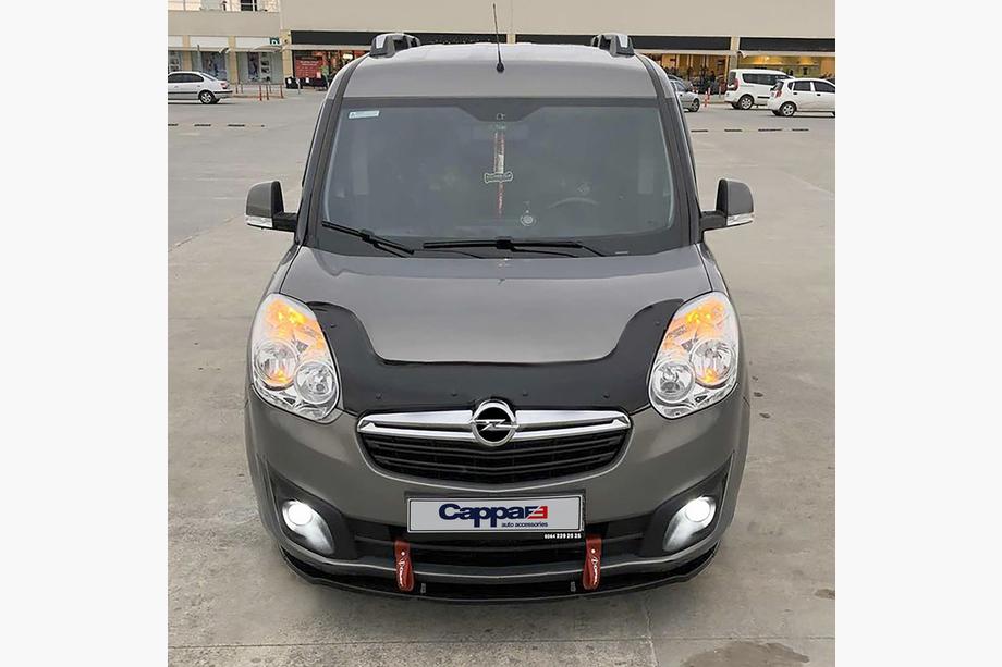 Opel Combo 2012-2018 Hood Deflector (EuroCap) Photo 2