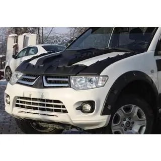 Hood Scoop V1 (ABS) Mitsubishi L200 2006-2015 photo 1