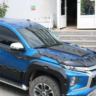 Hood Scoop Cover (ABS) Mitsubishi L200 2015-2024 photo 2