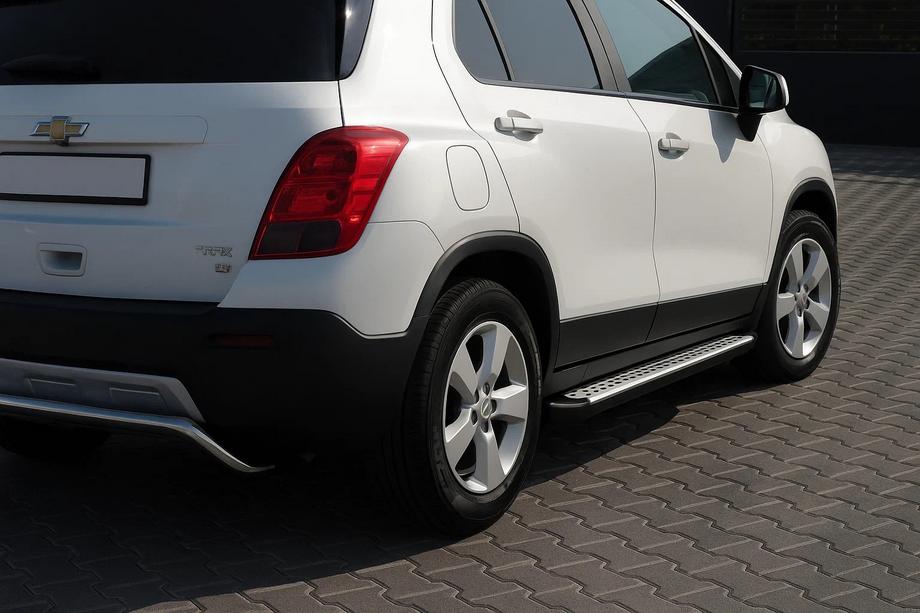 Chevrolet Trax 2012-2023 Side Steps OEM V2 (2 pcs, Aluminum) Image