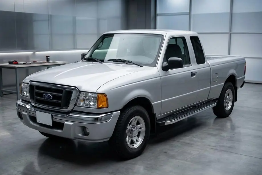 Ford Ranger 2002-2006 Side Steps BlackLine (2 pcs, Aluminum) Photo 1