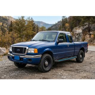 Side Steps Maya Blue (2 pcs, Aluminum) Ford Ranger 2002-2006 photo 1