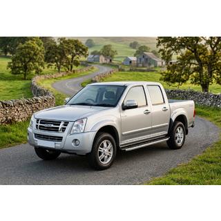 Side Steps Fullmond (2007-2012, 2 pcs, Aluminum) Isuzu D-Max 2002-2011 photo 1